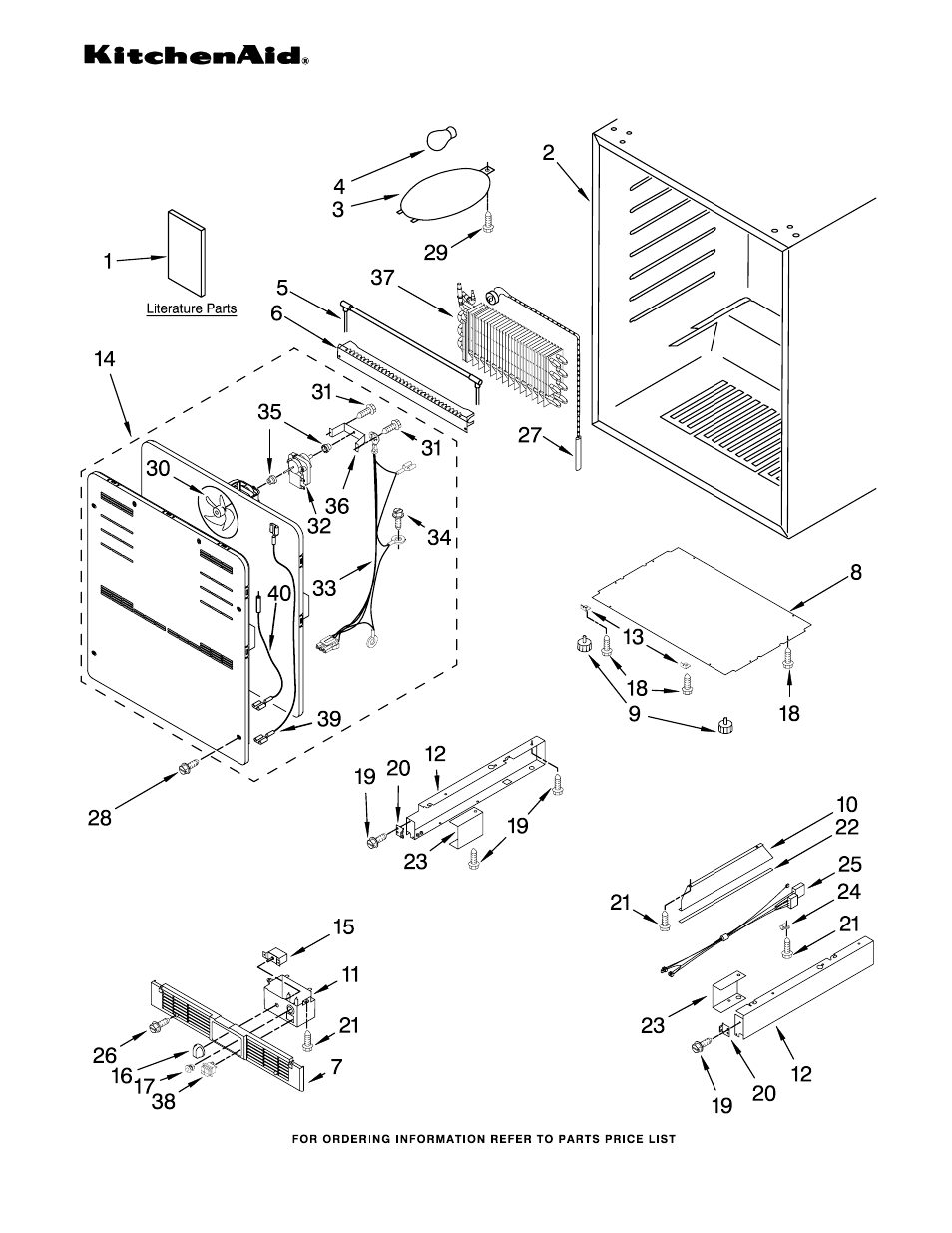 KITCHENAID KBCO24LSBX00 User Manual | 5 pages