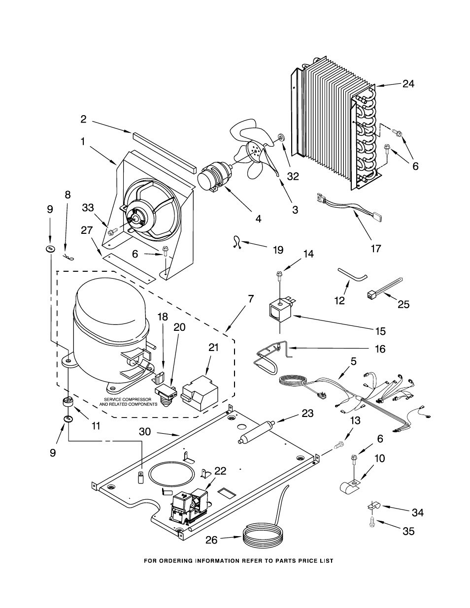 Unit, Unit parts | KITCHENAID KUIS15PRHB6 User Manual | Page 7 / 8