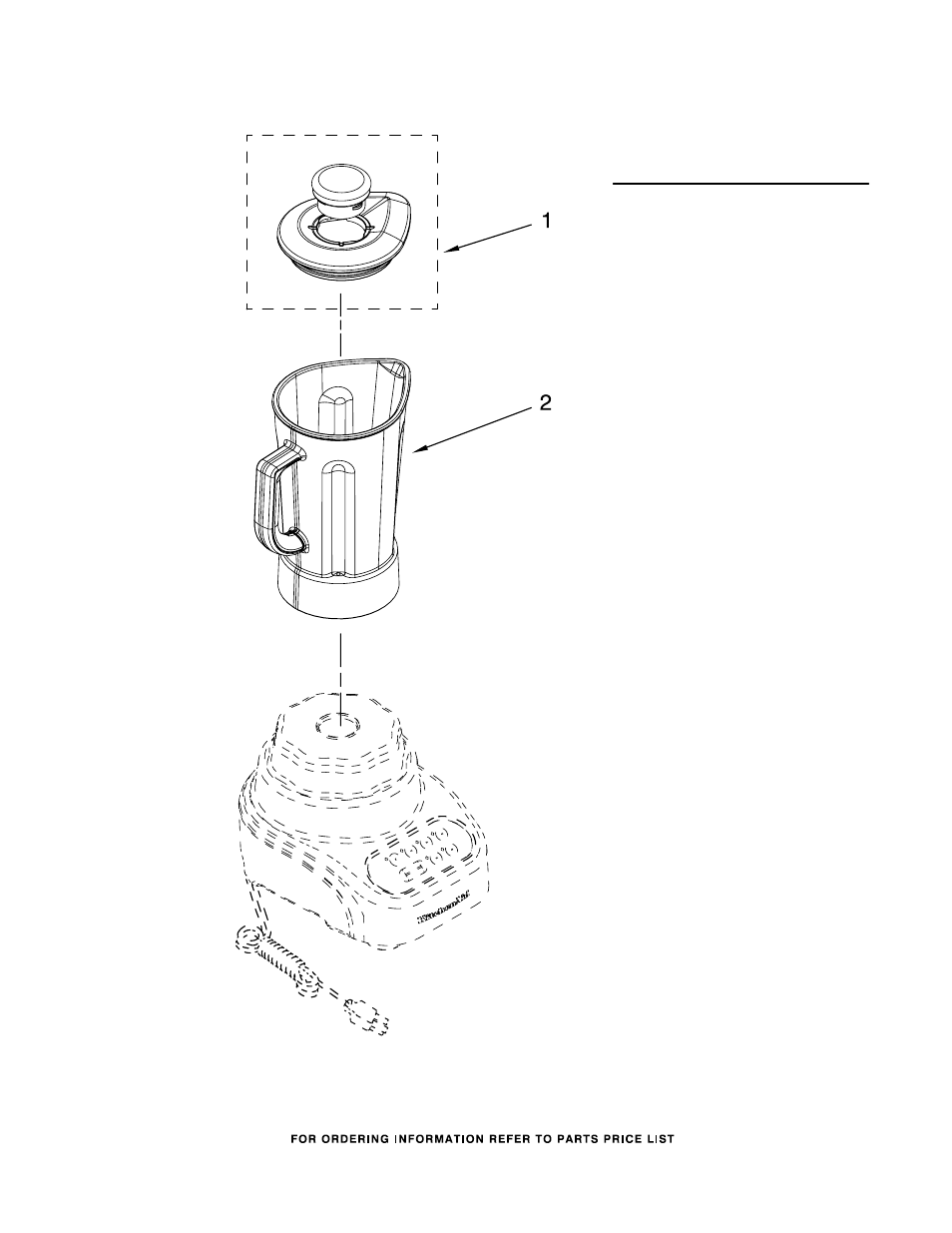 Attachment parts | KITCHENAID KSB465WH0 User Manual | Page 3 / 3