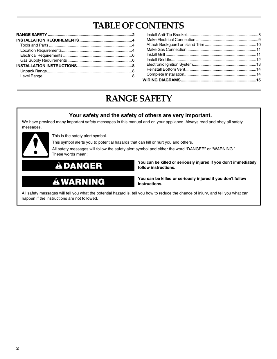 KITCHENAID W10044930B User Manual | Page 2 / 16