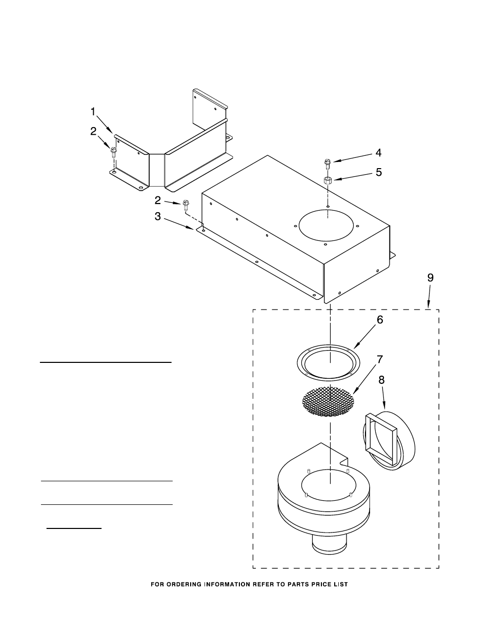 Blower unit, Blower unit parts | KITCHENAID KECD806RBL03 User Manual | Page 3 / 4