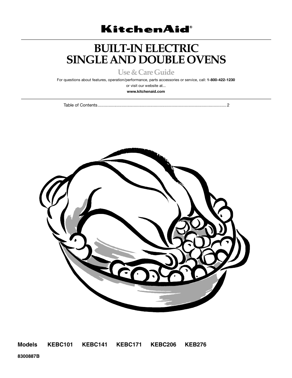 KITCHENAID KEBC101 User Manual | 20 pages