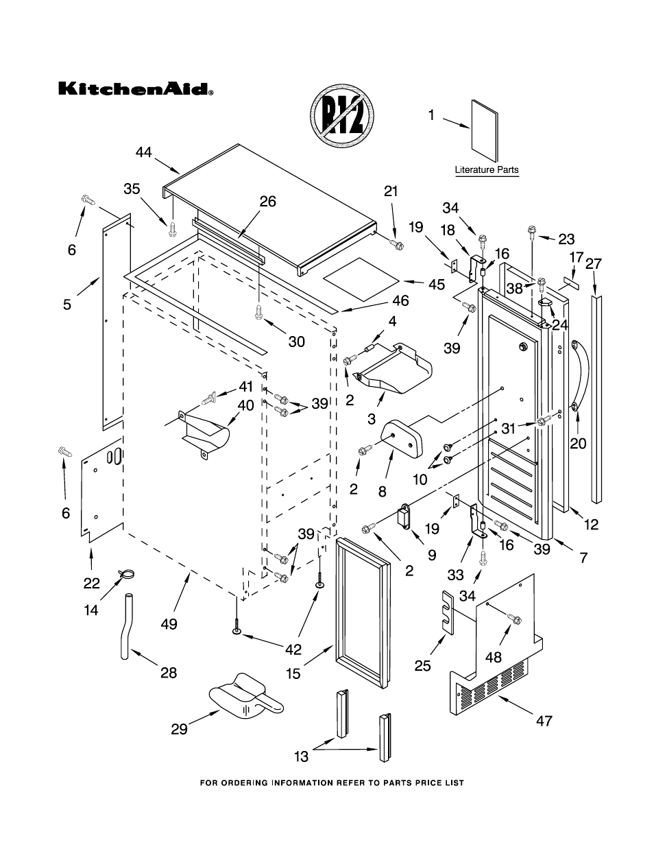 KITCHENAID KUIS155HRS3 User Manual | 8 pages