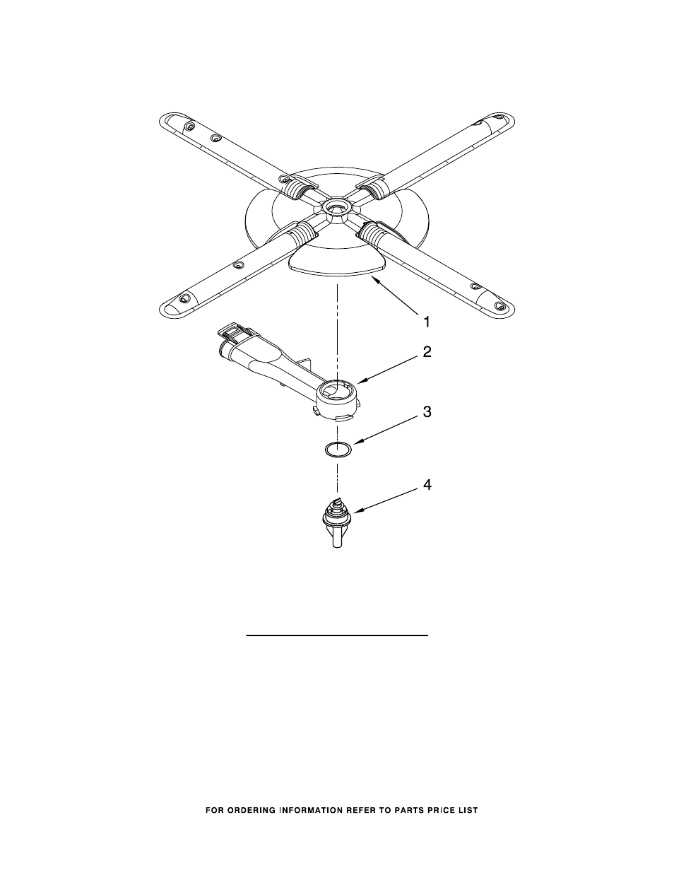 Lower washarm and strainer, Lower washarm and strainer parts | KITCHENAID KUDC03ITBS0 User Manual | Page 4 / 14