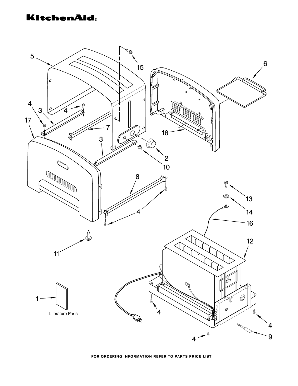 KITCHENAID KPTT780 User Manual | 2 pages