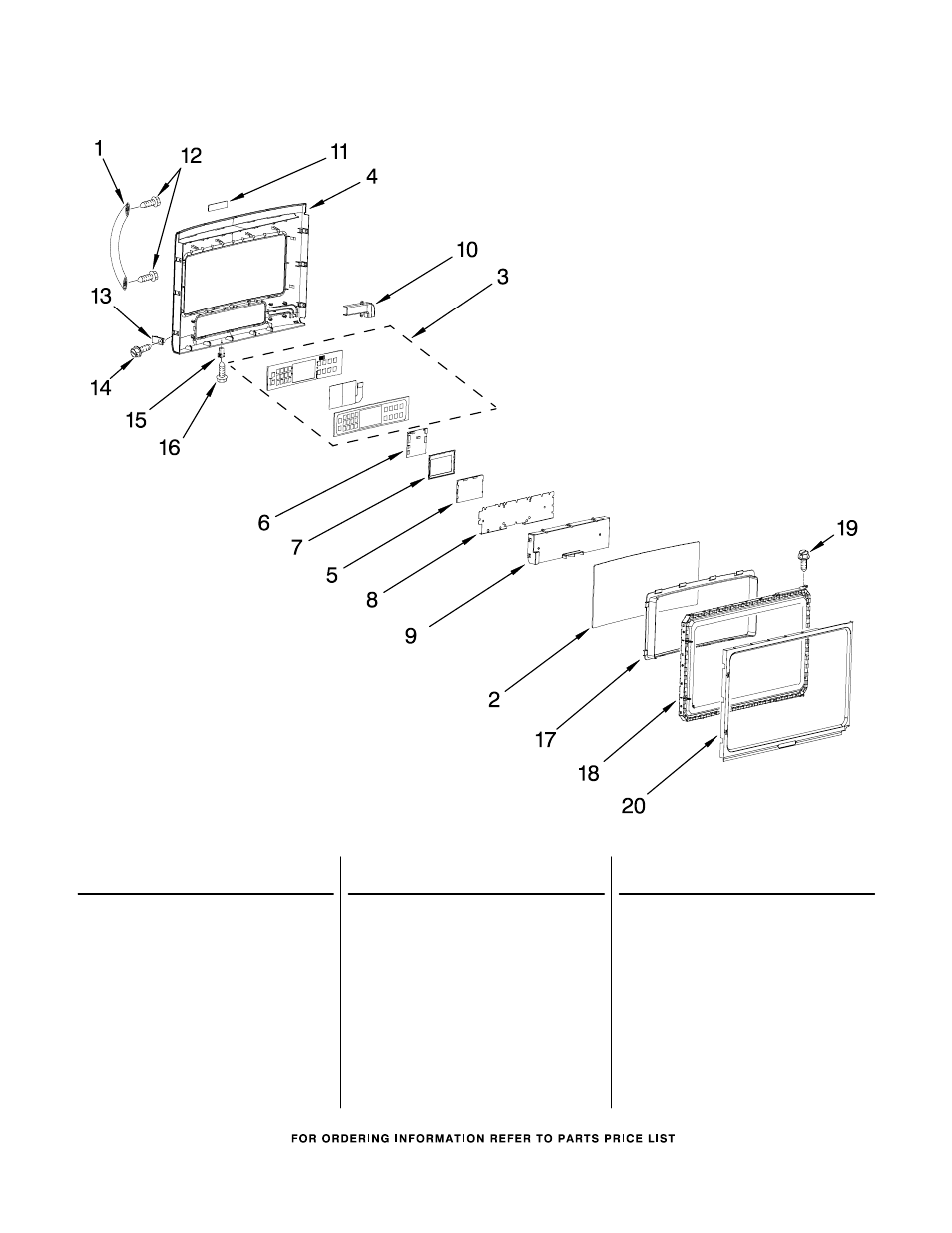 Door, Door parts | KITCHENAID KHHC2090SSS0 User Manual | Page 2 / 8