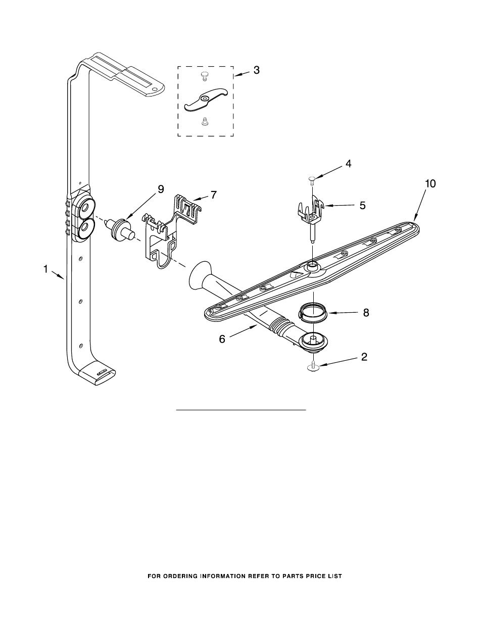 Upper wash and rinse, Upper wash and rinse parts | KITCHENAID KUDP01FLBL1 User Manual | Page 14 / 15