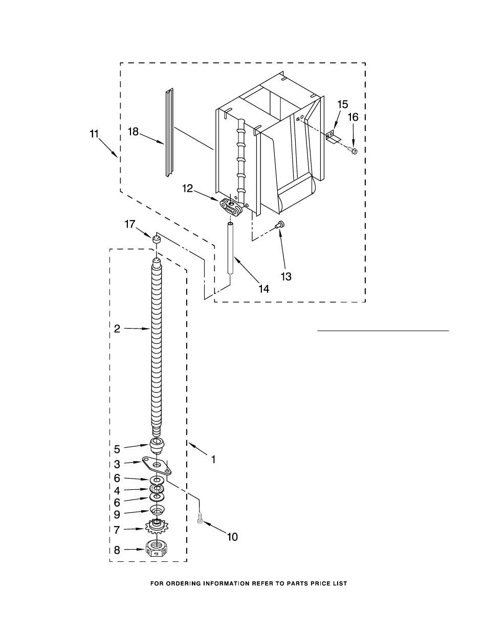 Powerscrew and ram, Powerscrew and ram parts | KITCHENAID KUCS03CTBL0 User Manual | Page 3 / 6