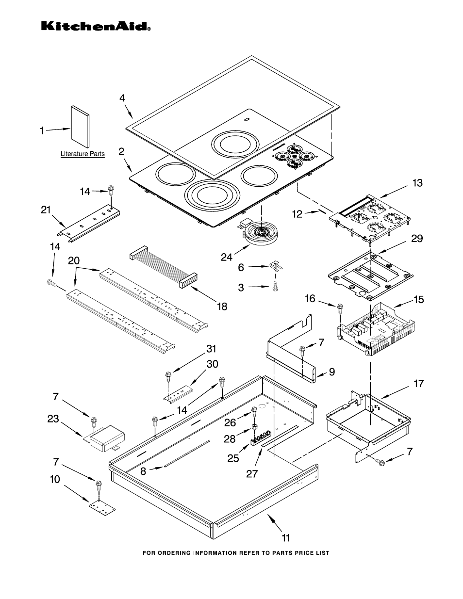 KITCHENAID KECC508RPS04 User Manual | 3 pages