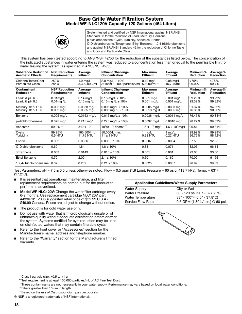 Base grille water filtration system | KITCHENAID 2302428 User Manual | Page 18 / 56
