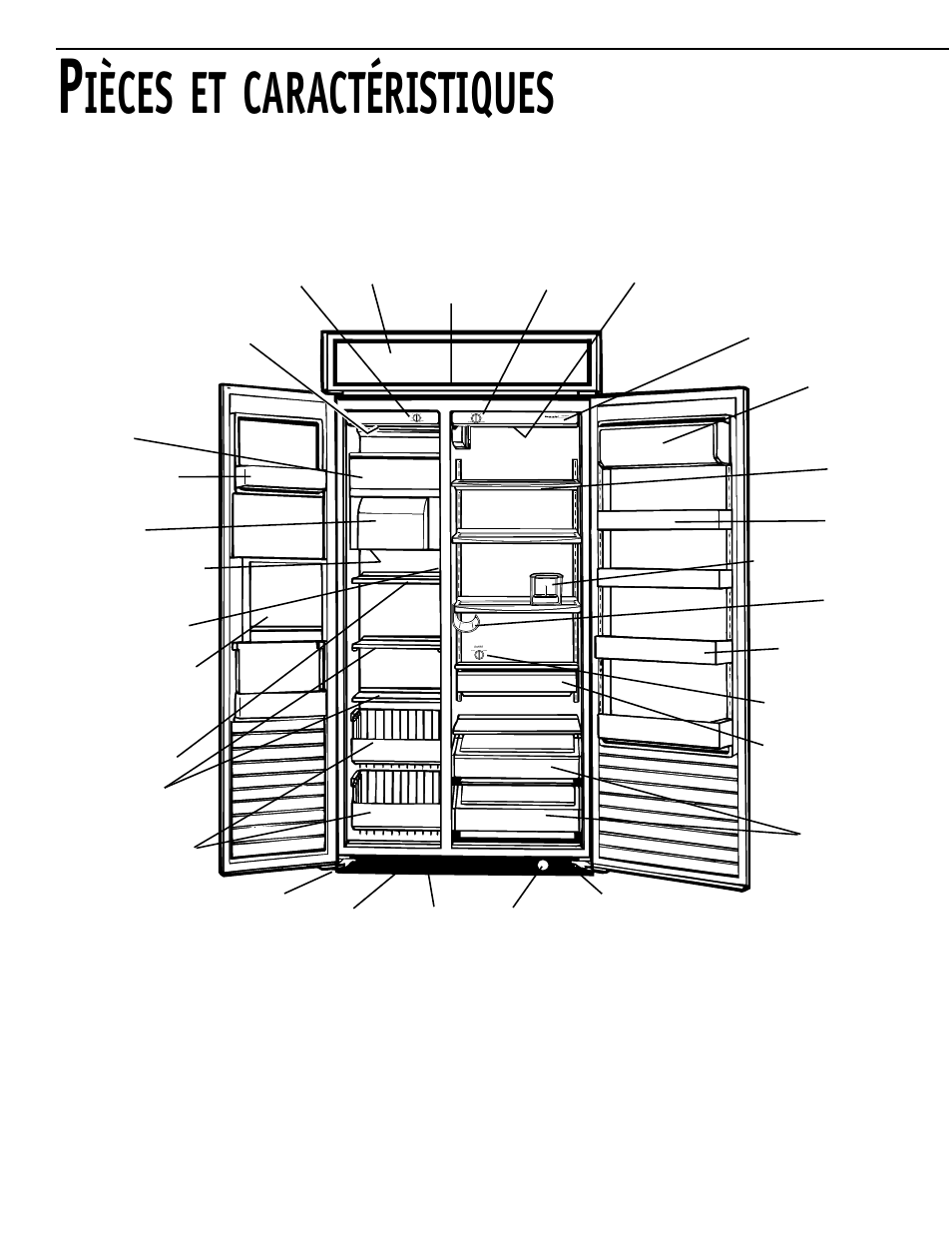 Ièces et caractéristiques | KITCHENAID 2209477 User Manual | Page 36 / 96