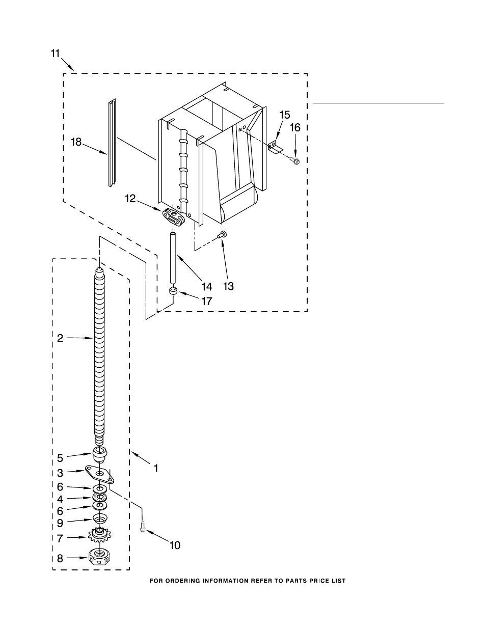 Powerscrew and ram, Powerscrew and ram parts | KITCHENAID KUCS03FTPA0 User Manual | Page 3 / 6