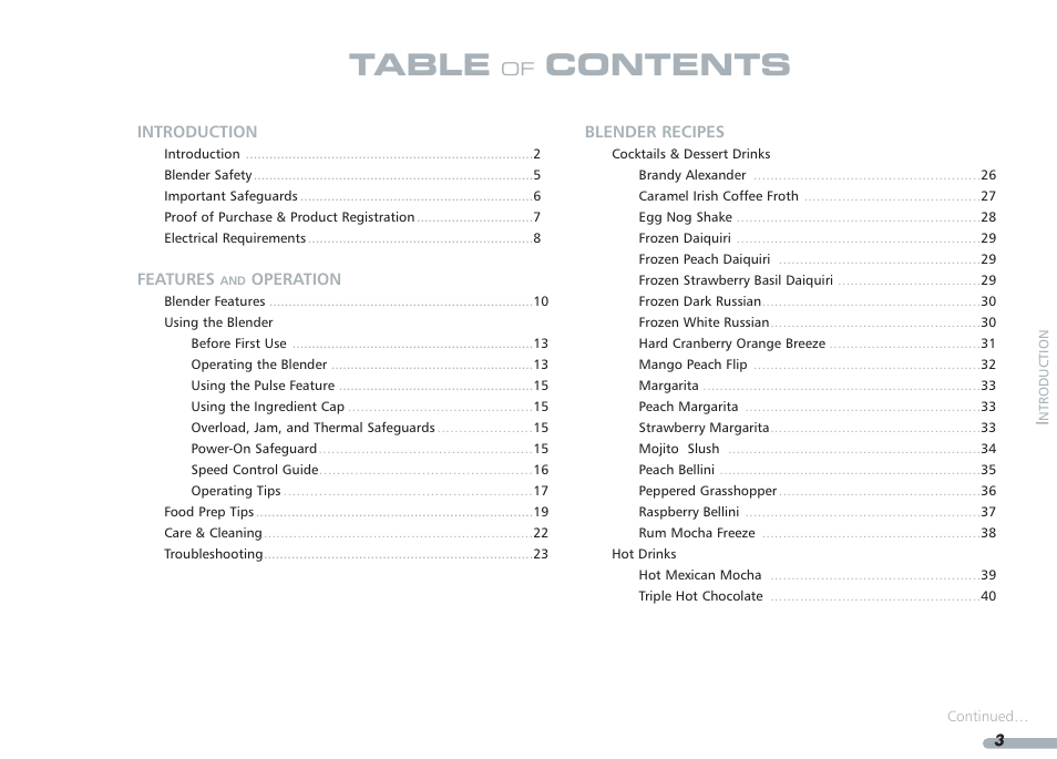 KITCHENAID PROLINE KPCB148 User Manual | Page 4 / 78