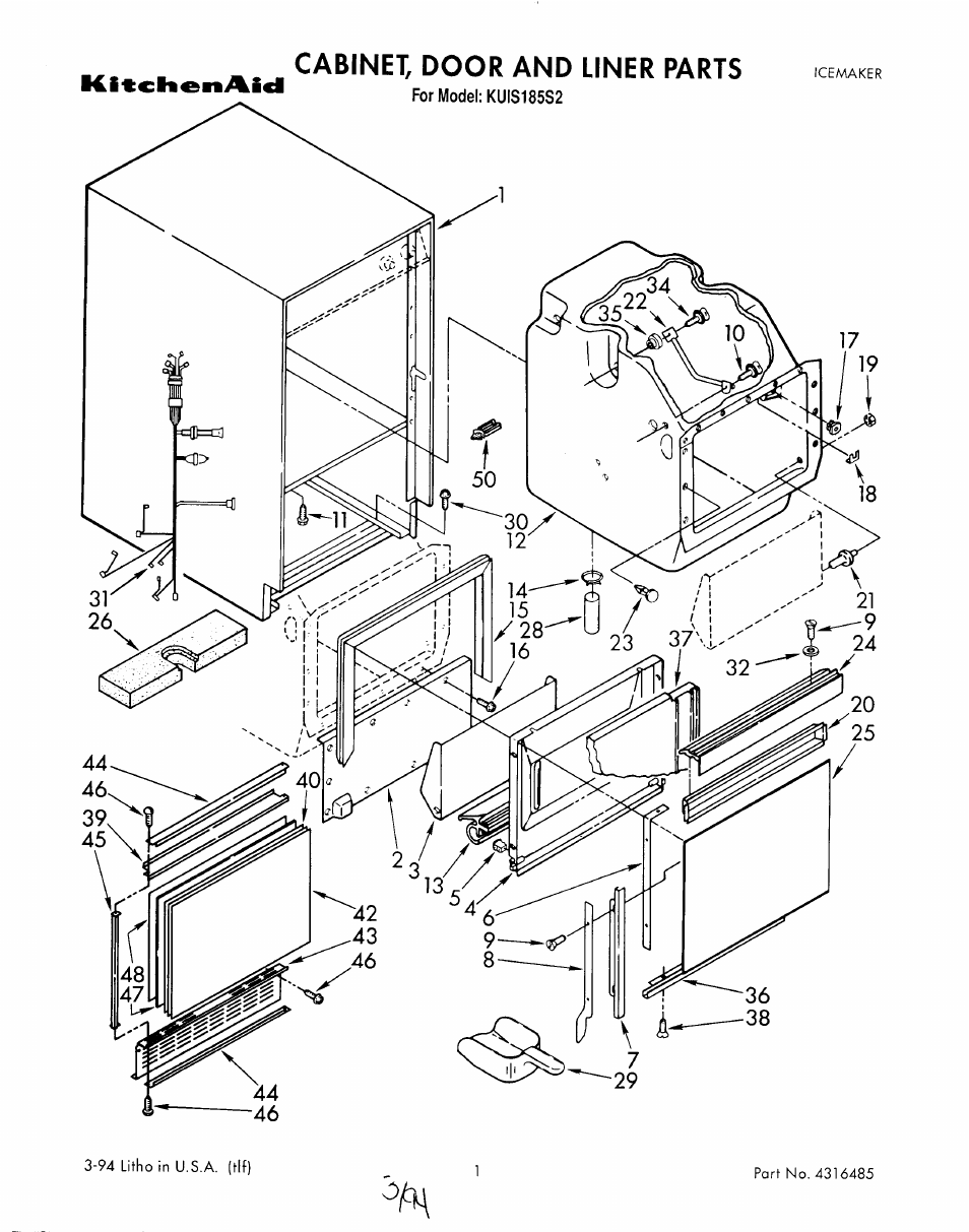 KITCHENAID KUIS185S2 User Manual | 13 pages