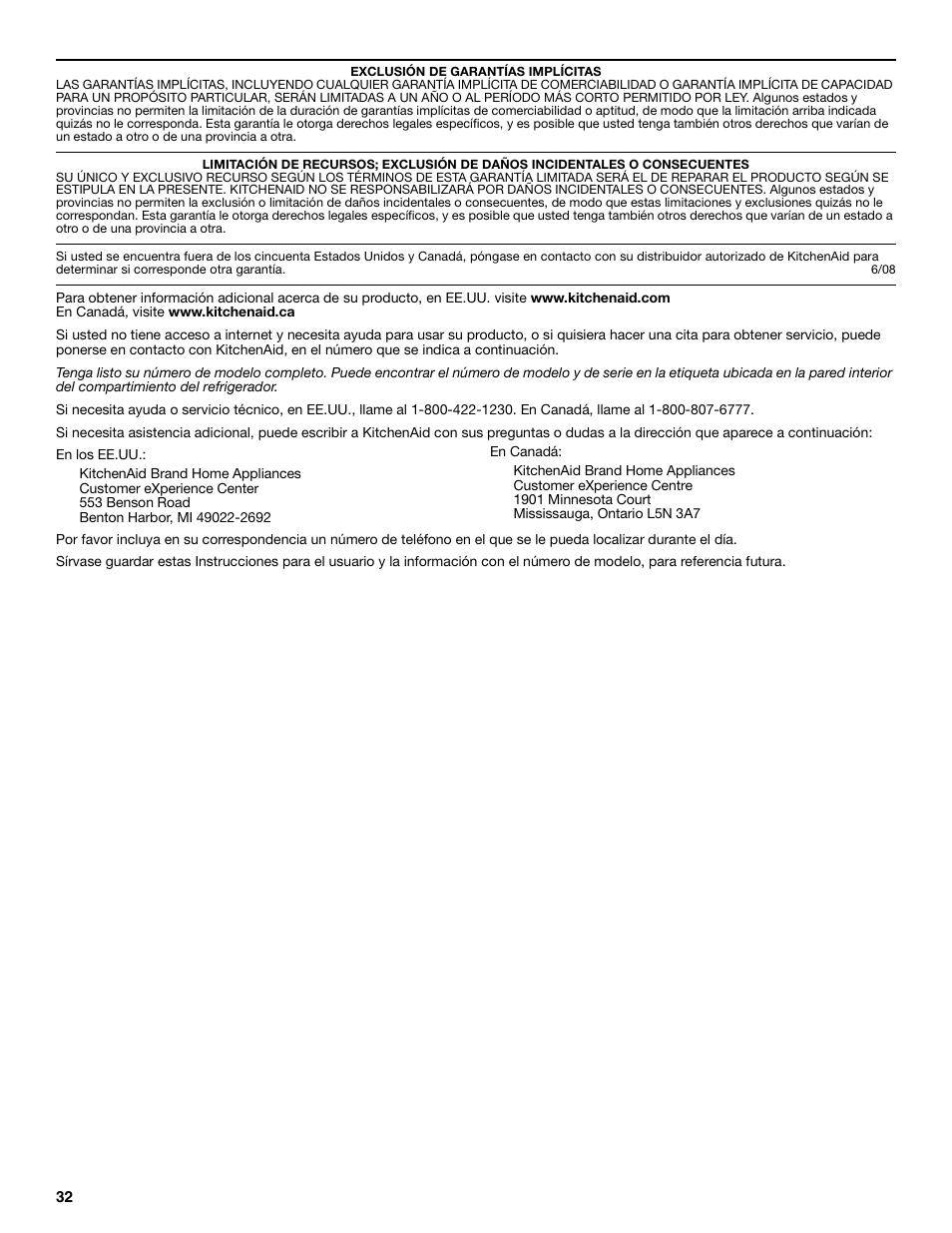 KITCHENAID W10206413A User Manual | Page 32 / 49