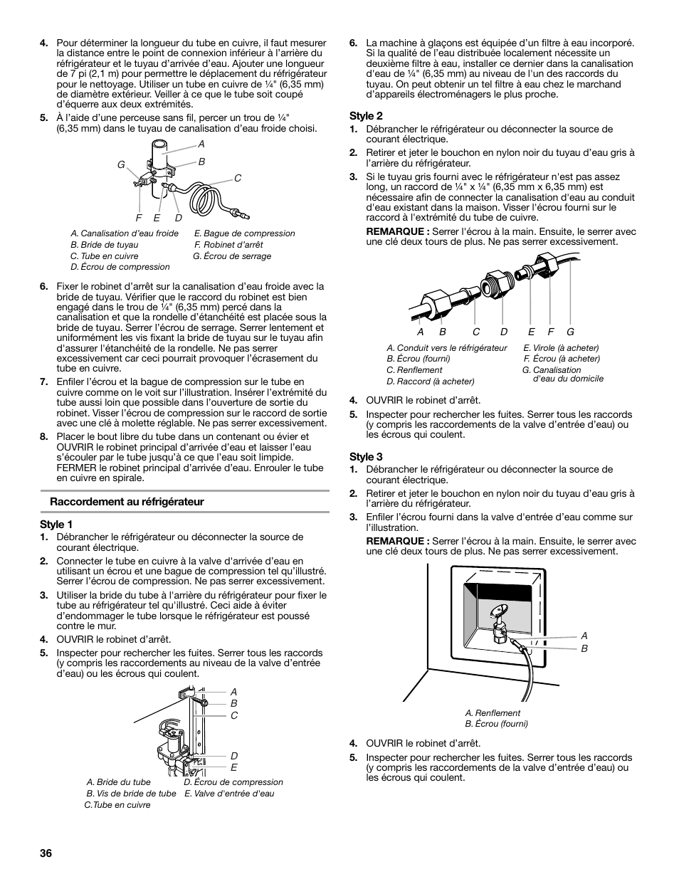 KITCHENAID W10206413A User Manual | Page 36 / 49