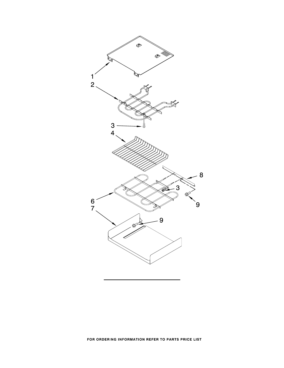Internal oven, Internal oven parts | KITCHENAID KEBK276SBL04 User Manual | Page 5 / 7