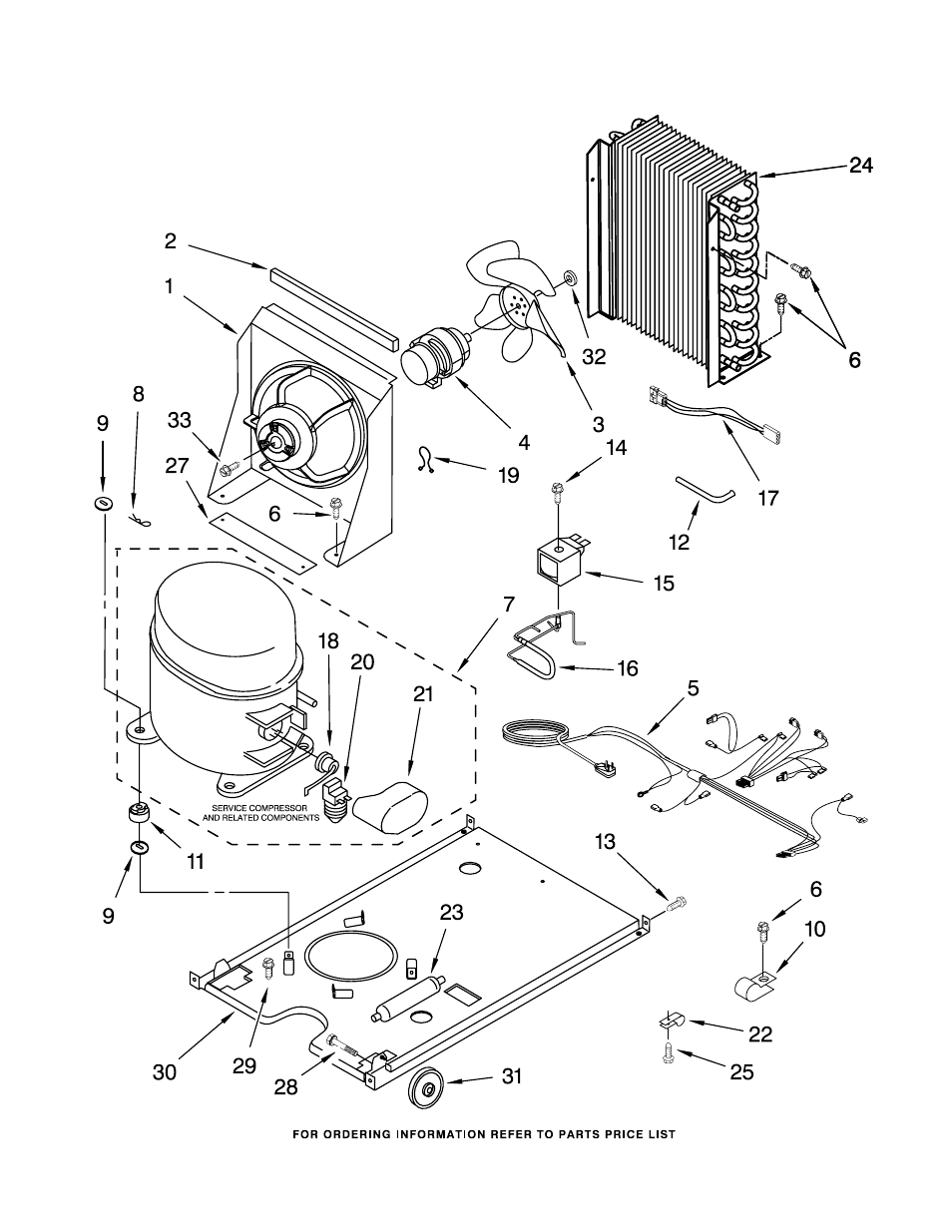 Unit, Unit parts | KITCHENAID KUIS185JSS3 User Manual | Page 7 / 8