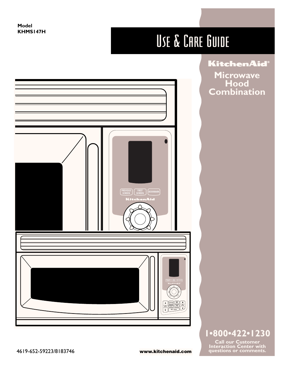 KITCHENAID KHMS147H User Manual | 28 pages