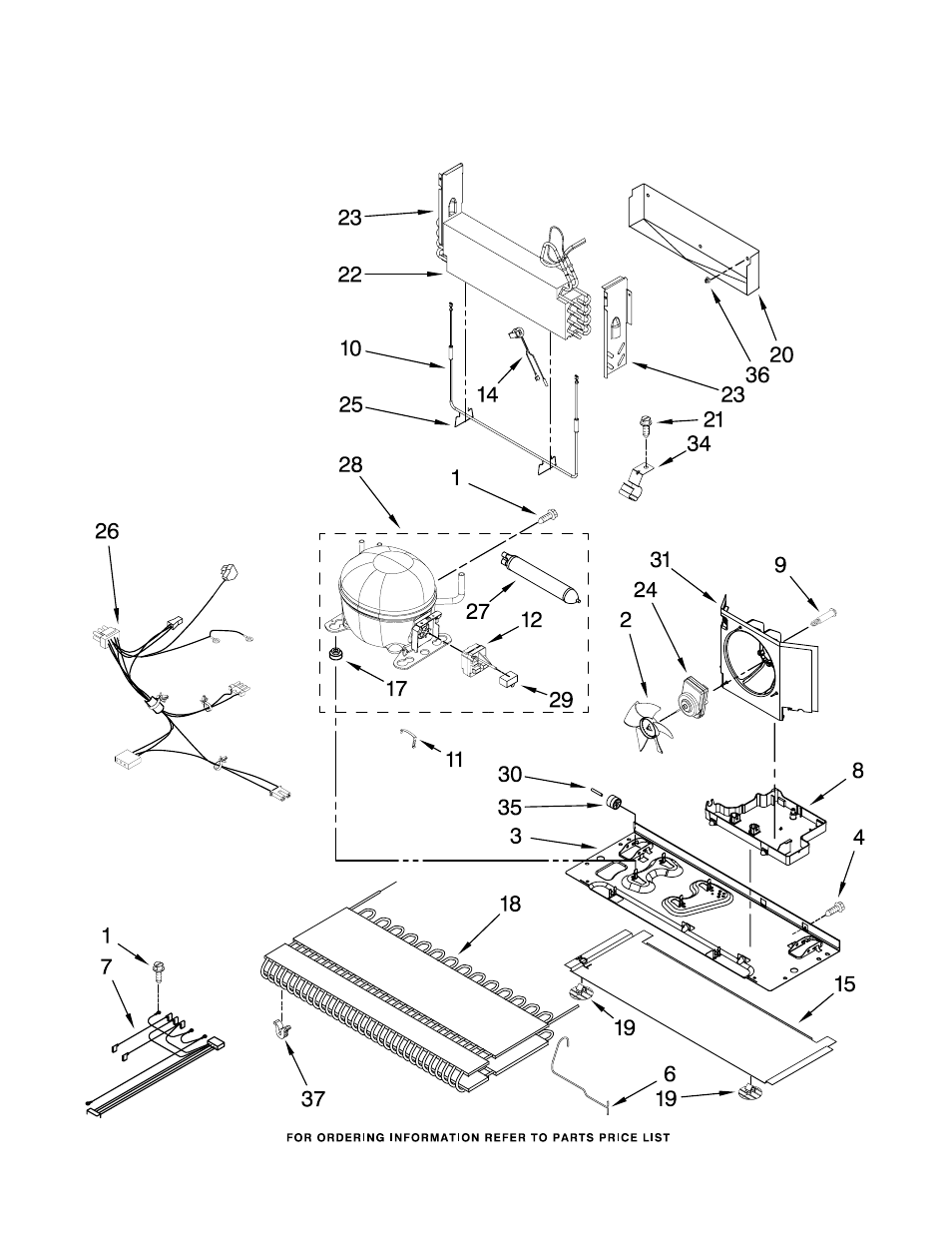 Unit, Unit parts | KITCHENAID KBLS19KTSS4 User Manual | Page 13 / 15