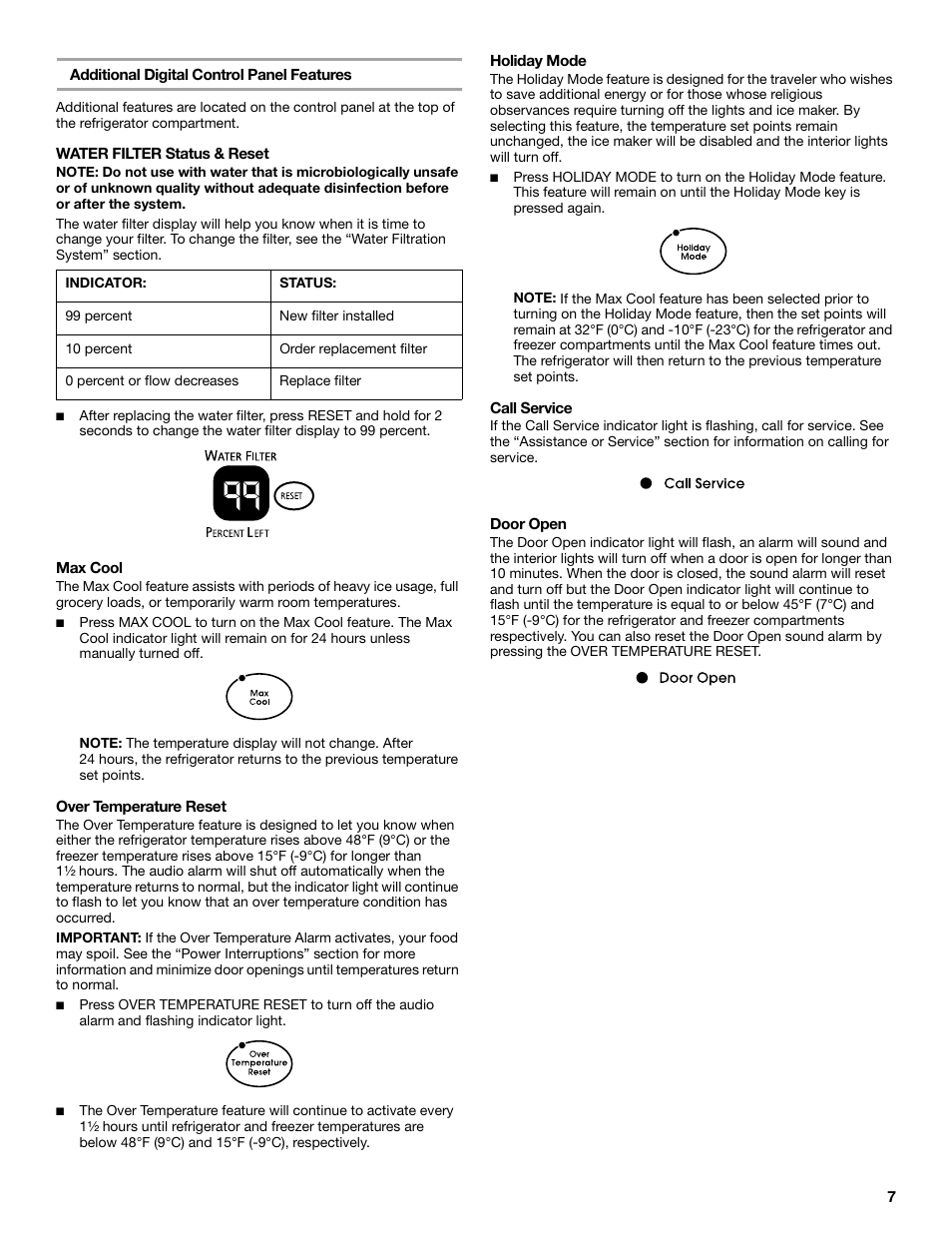 KITCHENAID 2215851A User Manual | Page 7 / 51