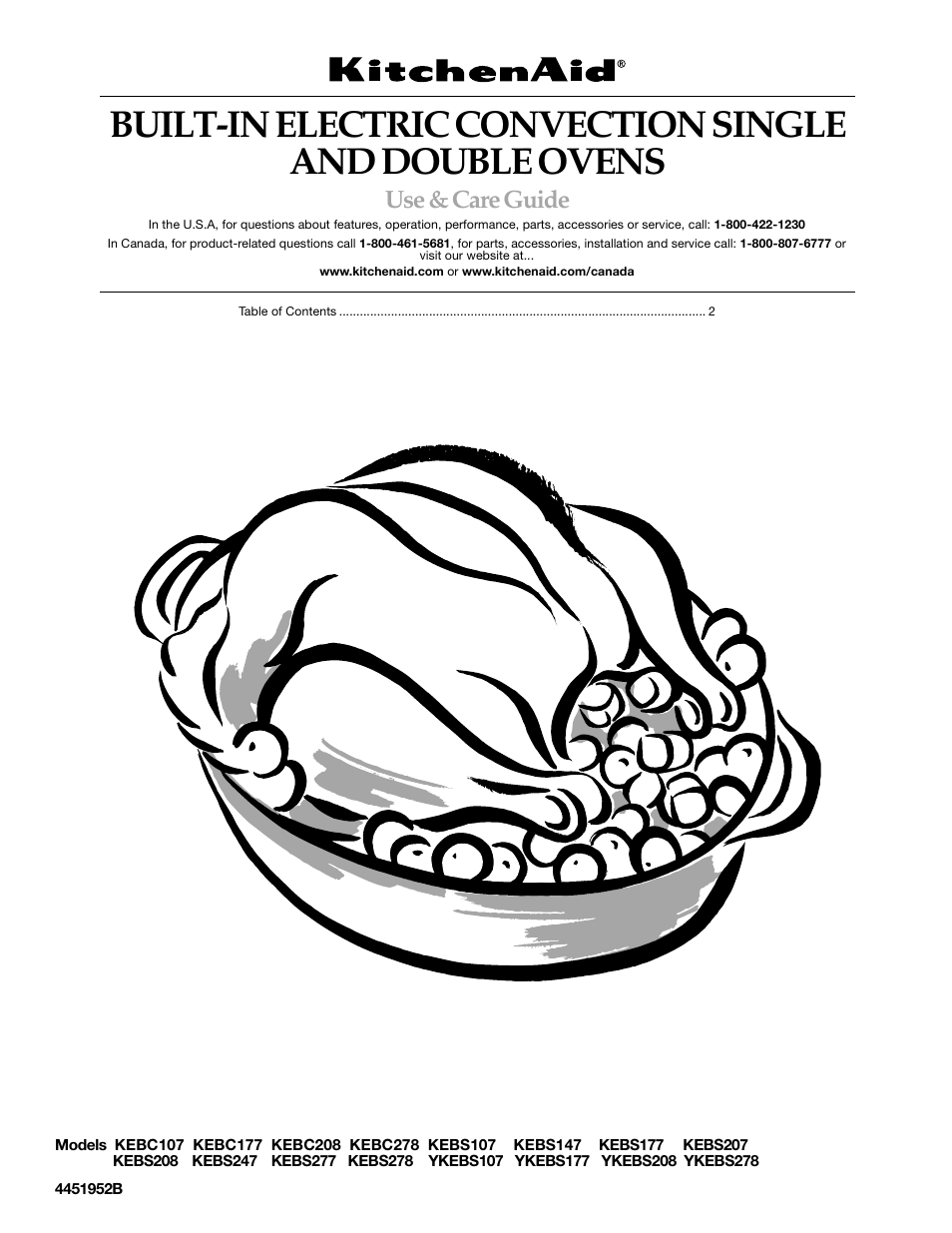 KITCHENAID KEBS147 User Manual | 24 pages