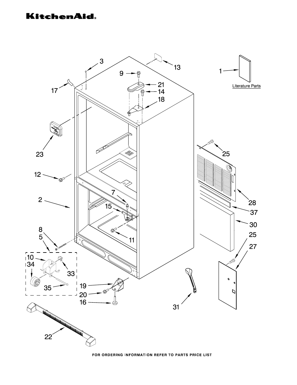 KITCHENAID KBLS19KTSS2 User Manual | 15 pages