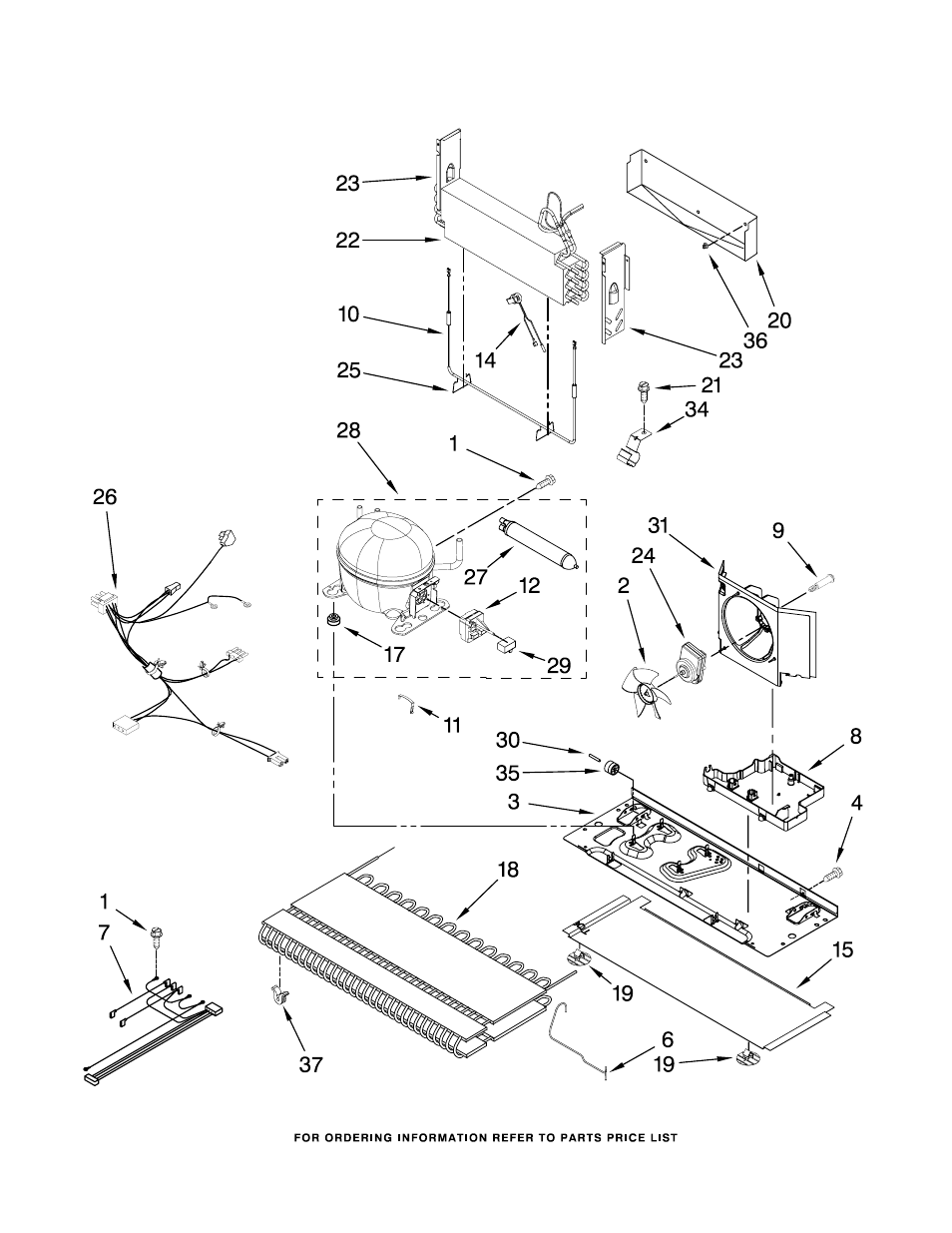 Unit, Unit parts | KITCHENAID KBLS19KTSS2 User Manual | Page 13 / 15