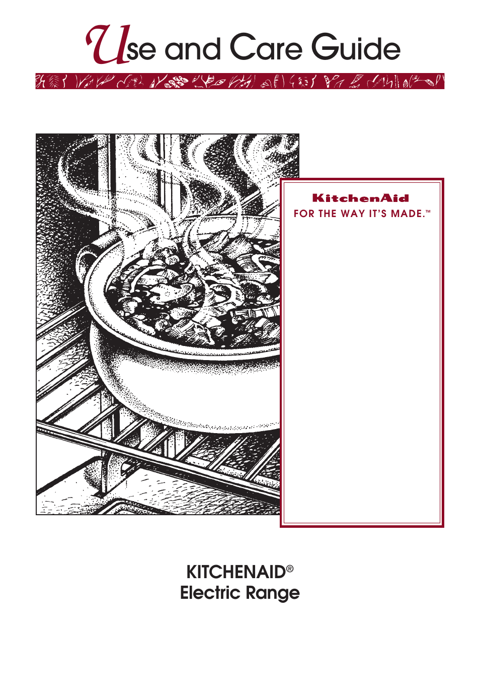 KITCHENAID KERI500 User Manual | 44 pages