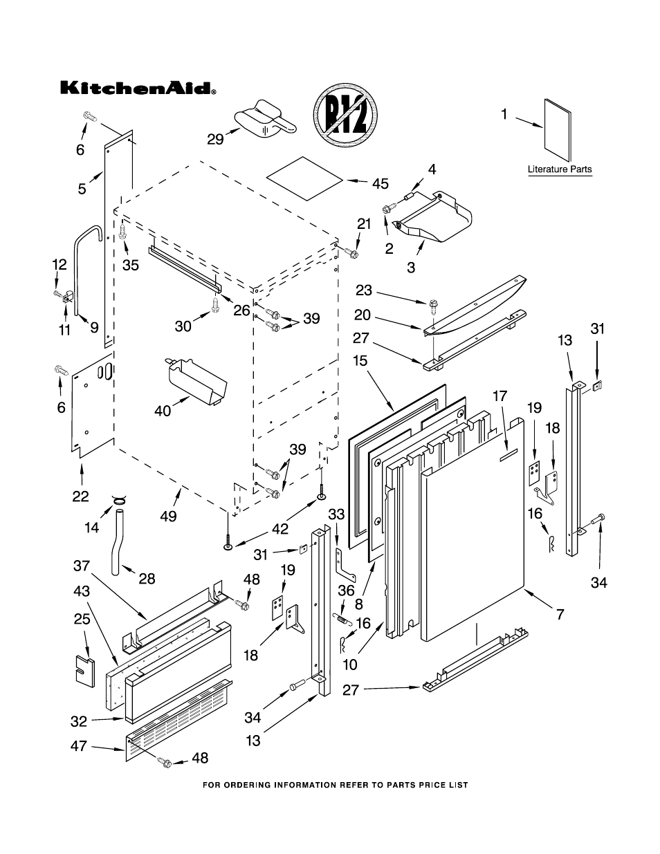 KITCHENAID KUIS185JPB0 User Manual | 8 pages