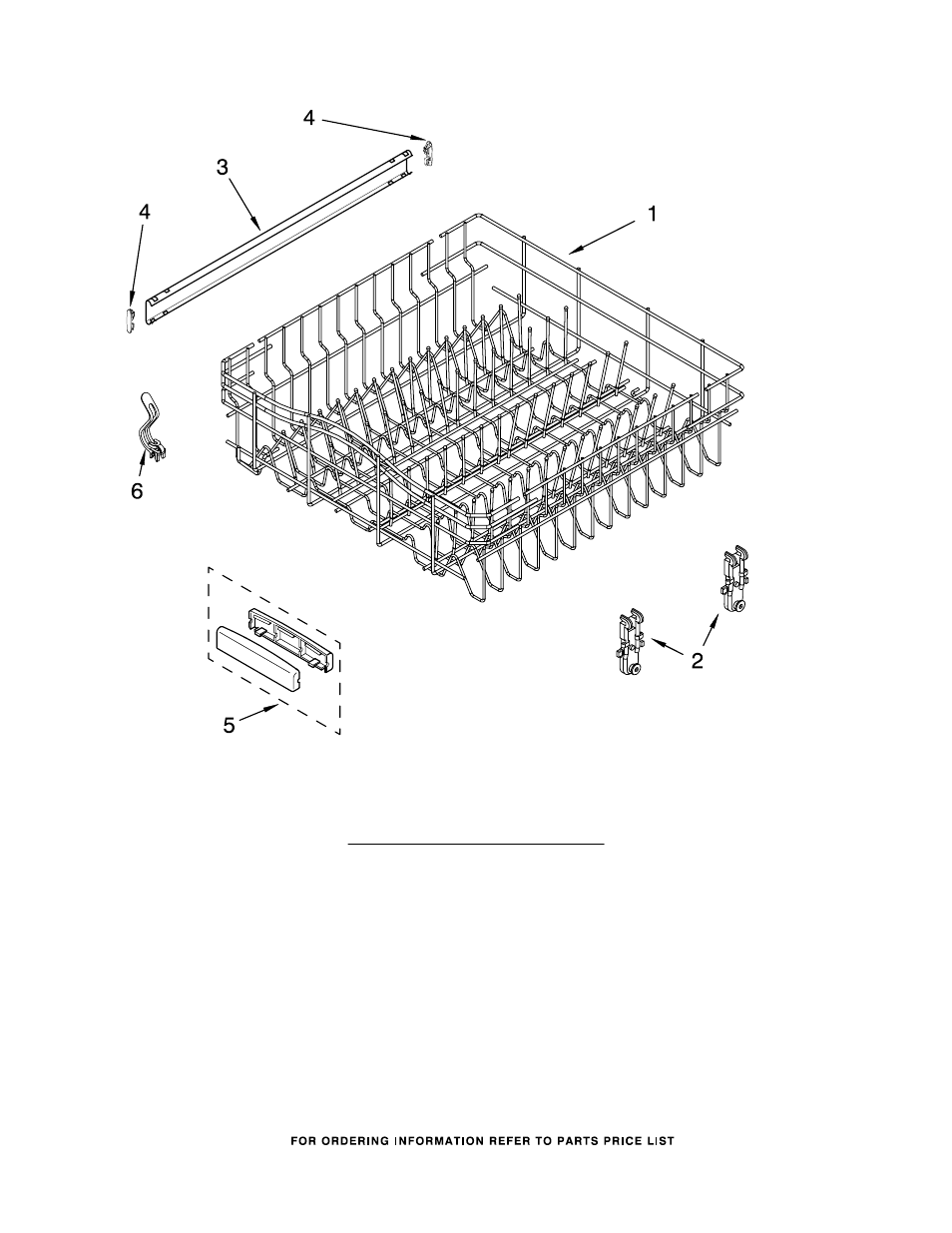 Upper rack and track, Upper rack and track parts | KITCHENAID KUDC03FTSS User Manual | Page 11 / 14