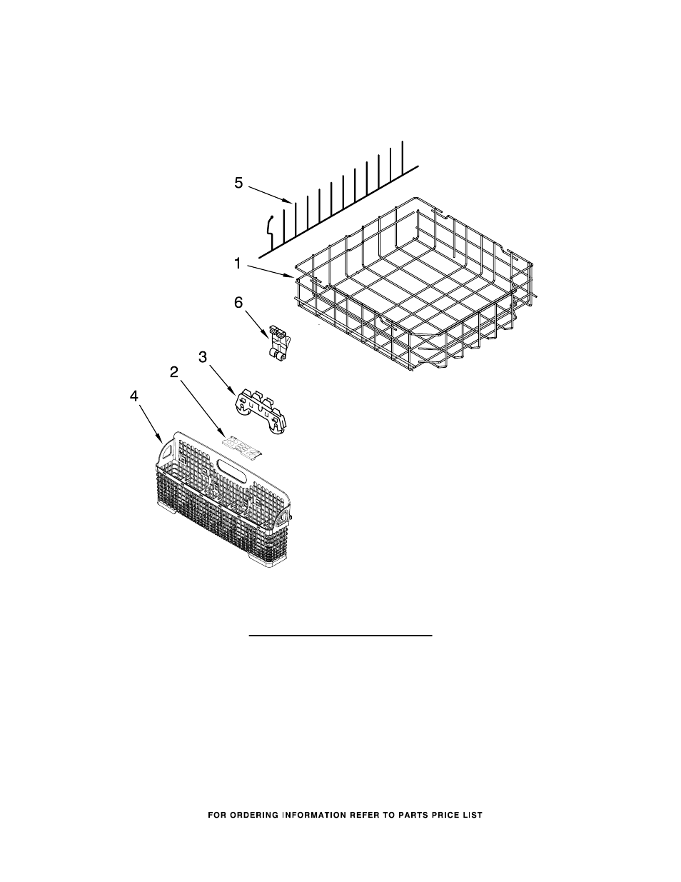 Lower rack, Lower rack parts, For models: kudc03ftss2 (stainless) | KITCHENAID KUDC03FTSS User Manual | Page 13 / 14