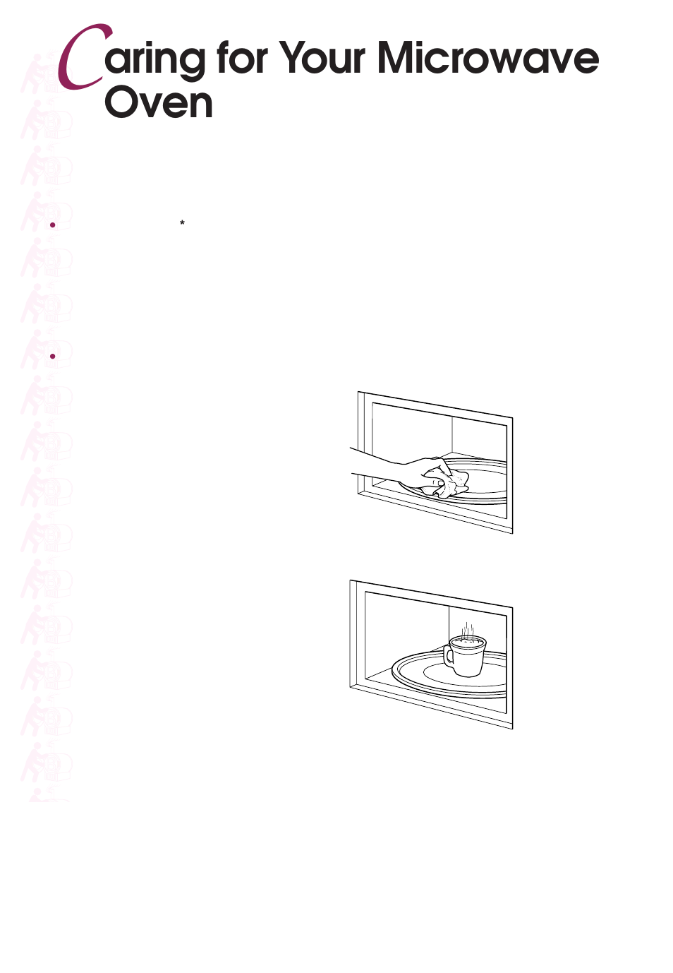 Aring for your microwave oven | KITCHENAID KEMS377D User Manual | Page 46 / 60