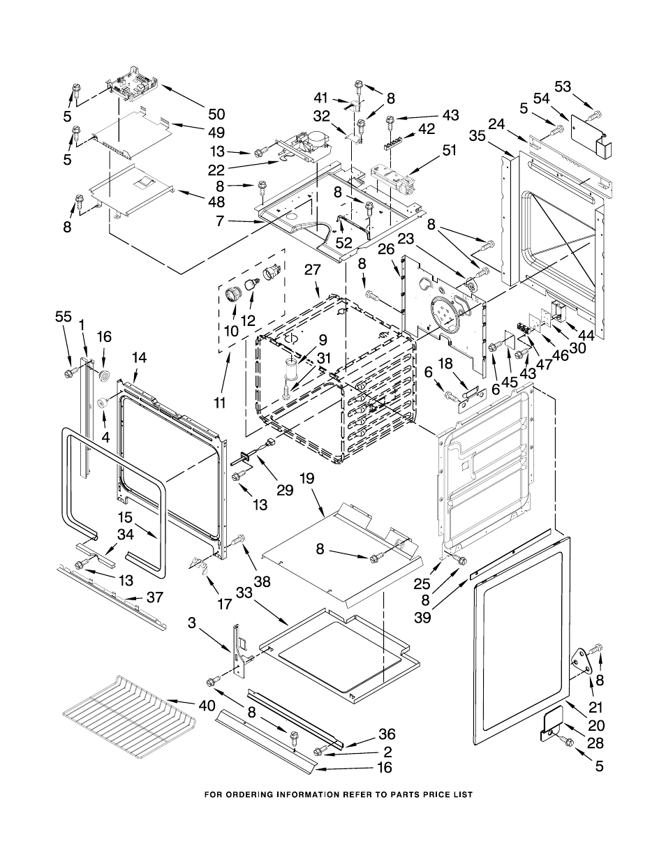 Oven, Oven parts | KITCHENAID KDSS907SSS01 User Manual | Page 3 / 13