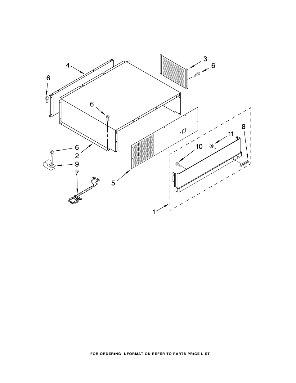 Top grille and unit cover, Top grille and unit cover parts, For model: kblc36fts00 (stainless steel) | KITCHENAID KBLC36FTS00 User Manual | Page 4 / 20