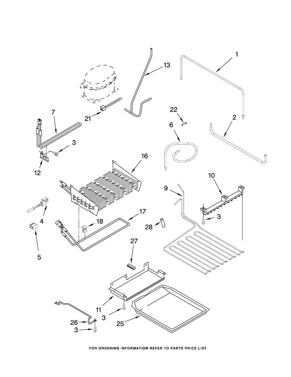 Lower unit and tube, Lower unit and tube parts | KITCHENAID KBLO36FMX00 User Manual | Page 15 / 18