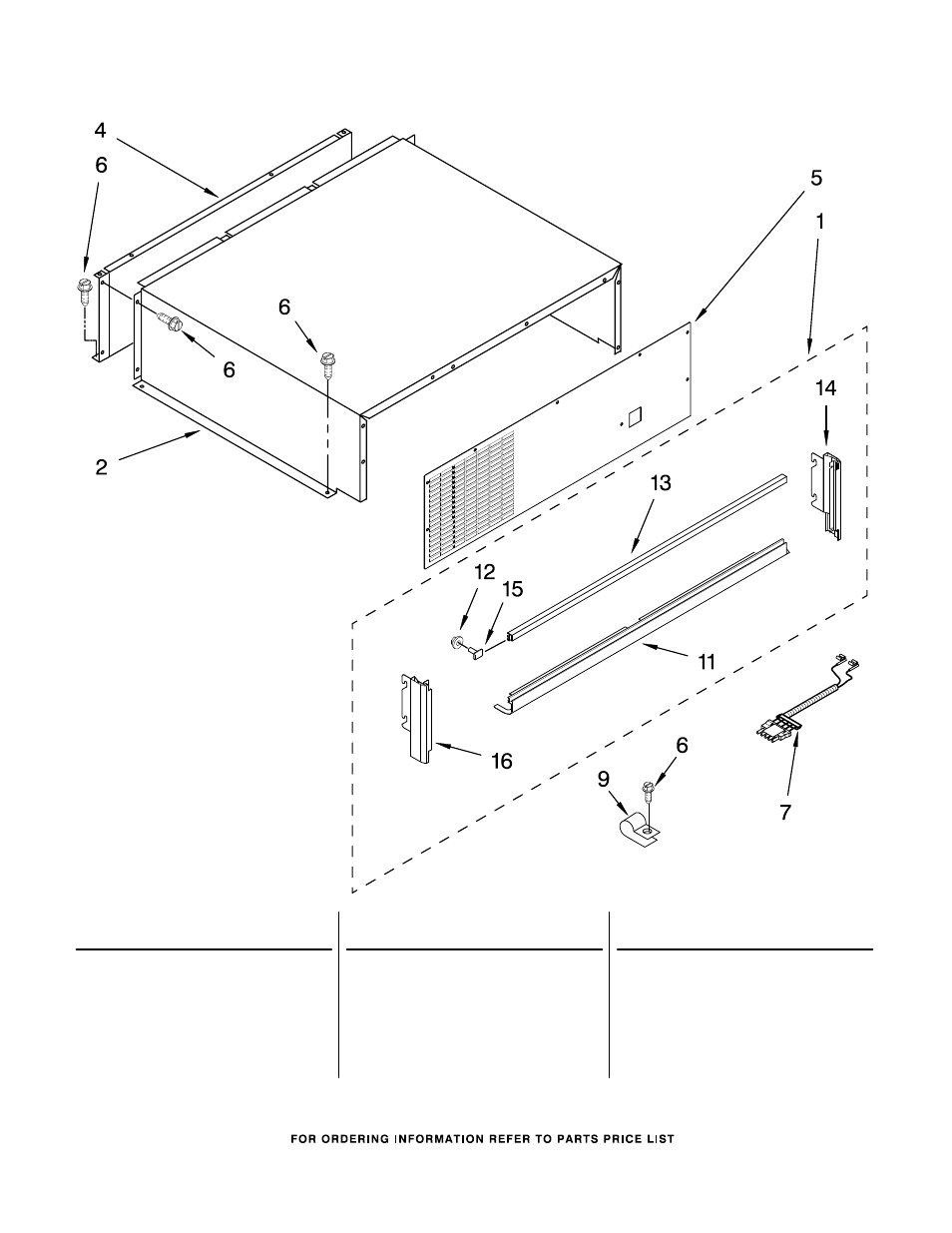Top grille and unit cover, Top grille and unit cover parts, For model: kblo36fmx00 (etched aluminum) | KITCHENAID KBLO36FMX00 User Manual | Page 4 / 18