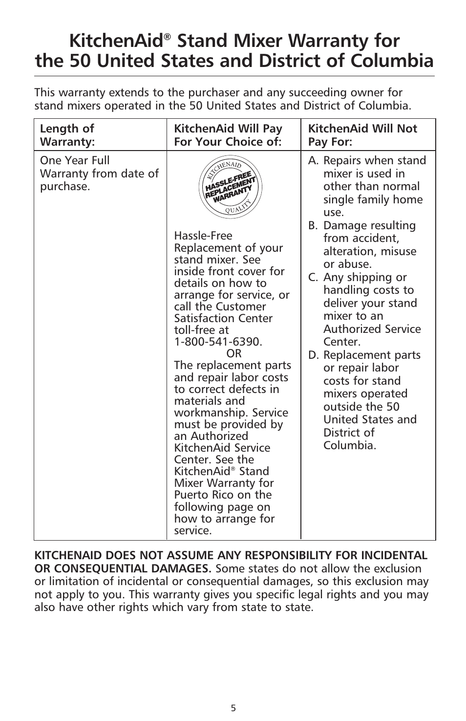 Kitchenaid | KITCHENAID 9706634D User Manual | Page 5 / 72