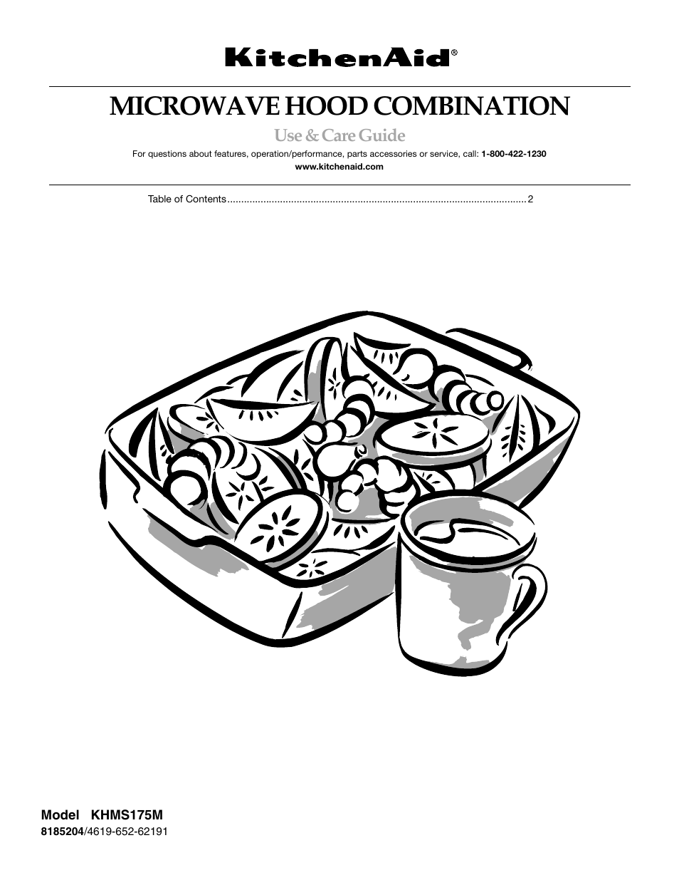 KITCHENAID KHMS175M User Manual | 20 pages