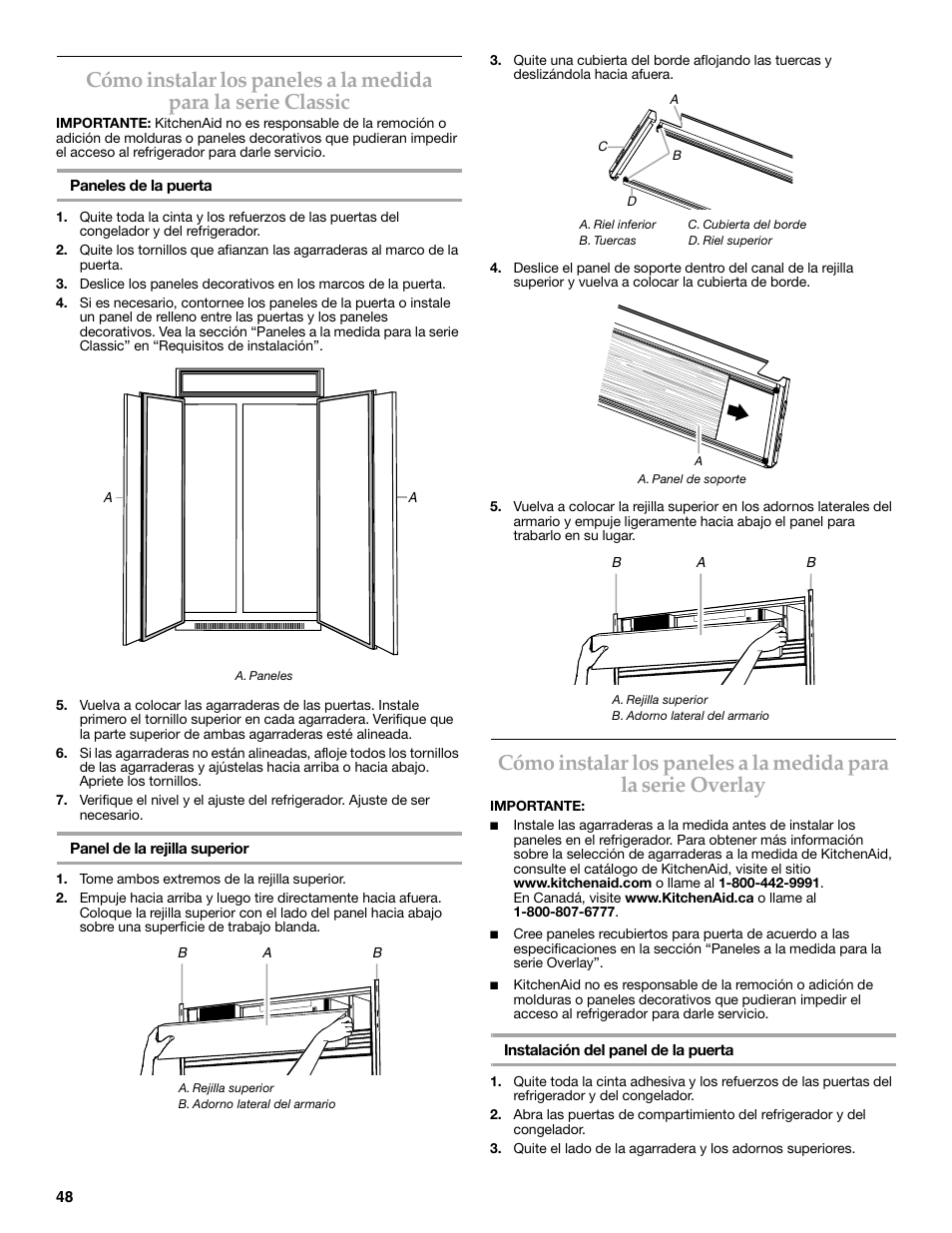 KITCHENAID W10291426A User Manual | Page 48 / 76