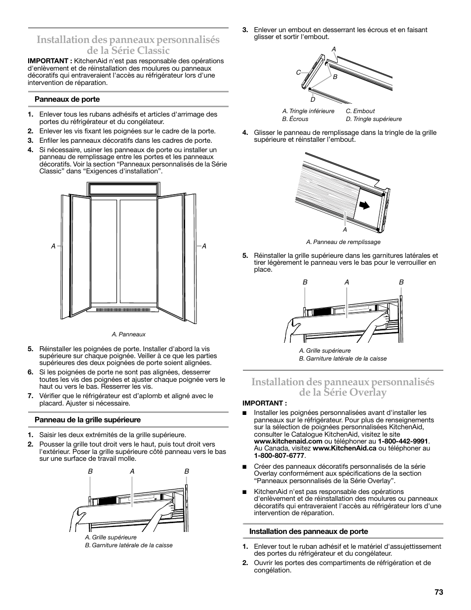 KITCHENAID W10291426A User Manual | Page 73 / 76