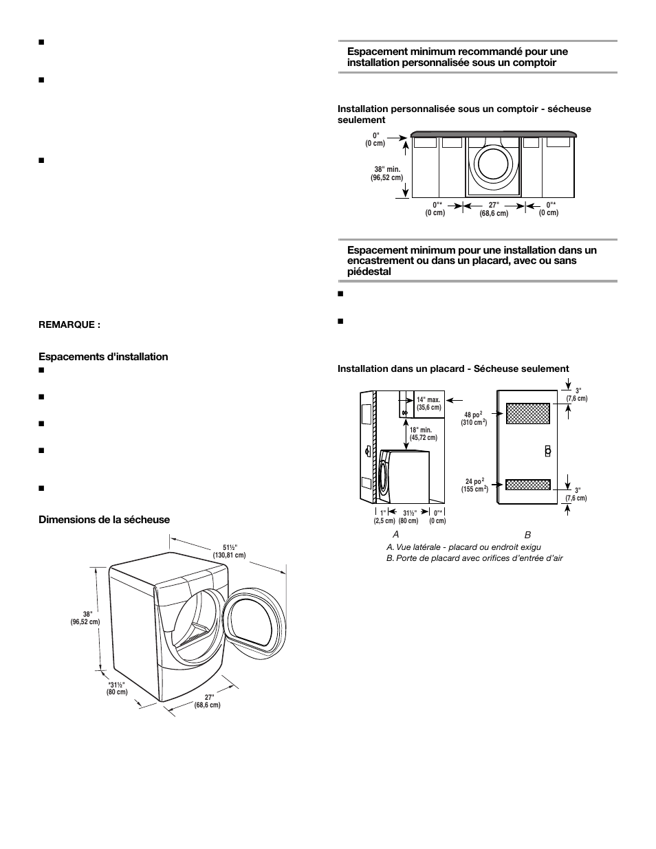 KITCHENAID FRONT-LOADINGGAS DRYER User Manual | Page 50 / 72
