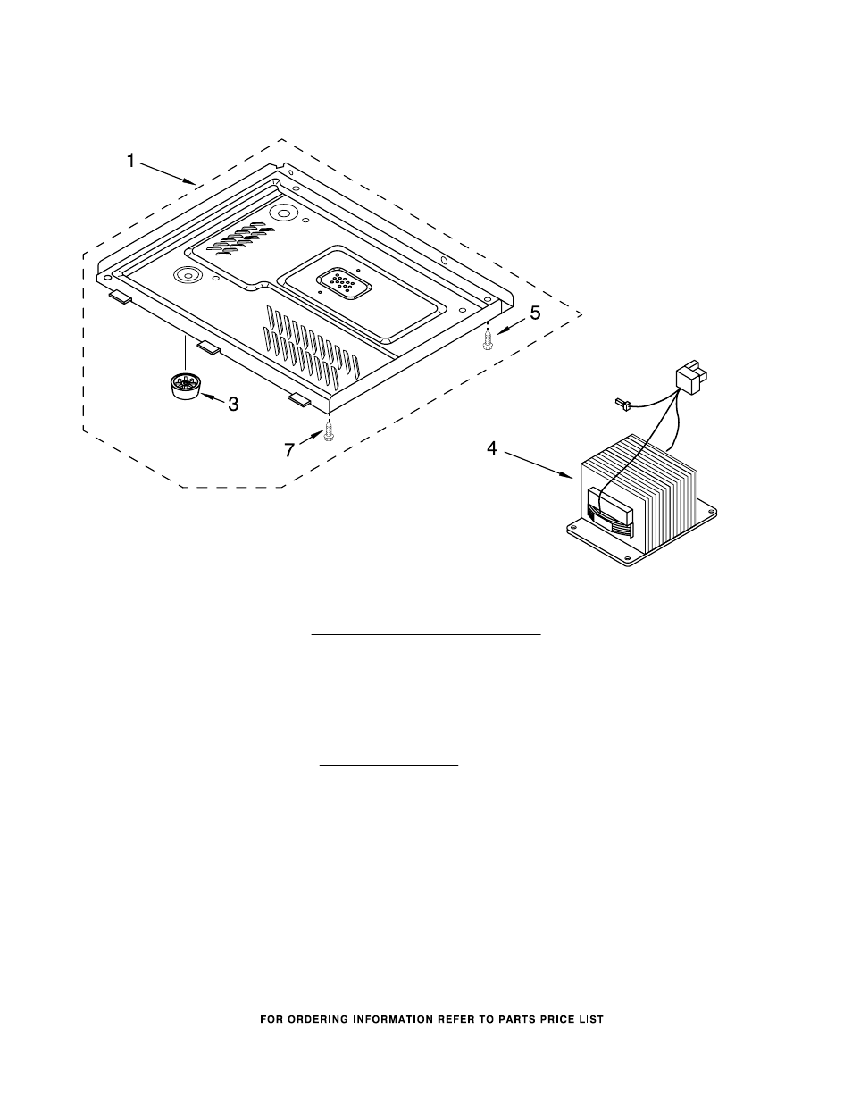 Base plate, Base plate parts | KITCHENAID KCMS1555RSS1 User Manual | Page 6 / 6