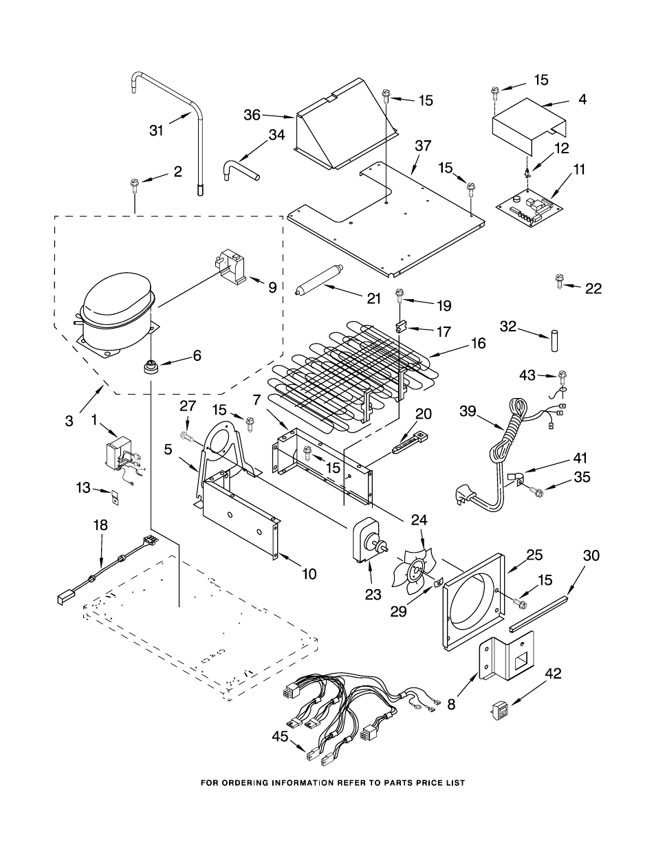 Upper unit, Upper unit parts | KITCHENAID KBLO36FMX01 User Manual | Page 13 / 18