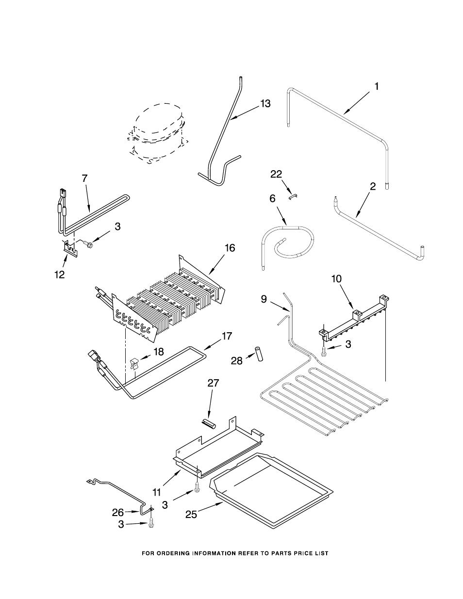 Lower unit and tube, Lower unit and tube parts | KITCHENAID KBLO36FMX01 User Manual | Page 15 / 18