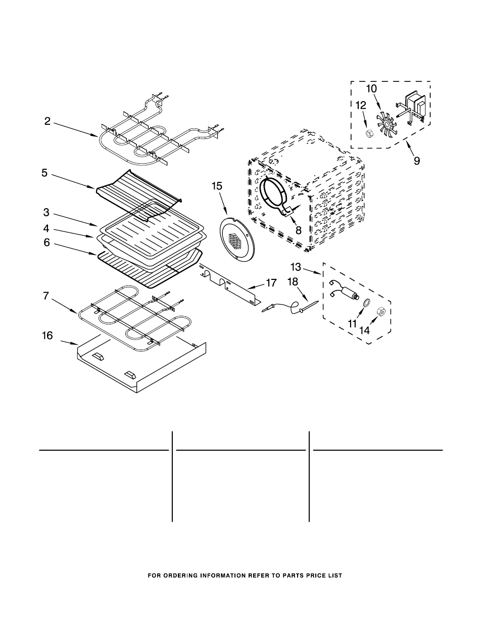 Internal oven, Internal oven parts | KITCHENAID KEBC167MSS00 User Manual | Page 4 / 7
