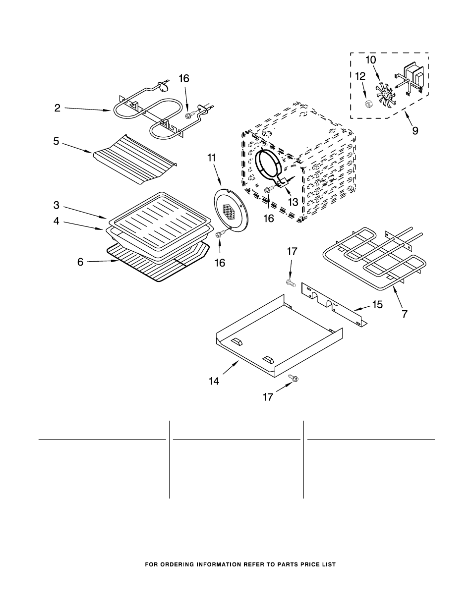 Internal oven, Internal oven parts | KITCHENAID KDRP487MSS03 User Manual | Page 4 / 10