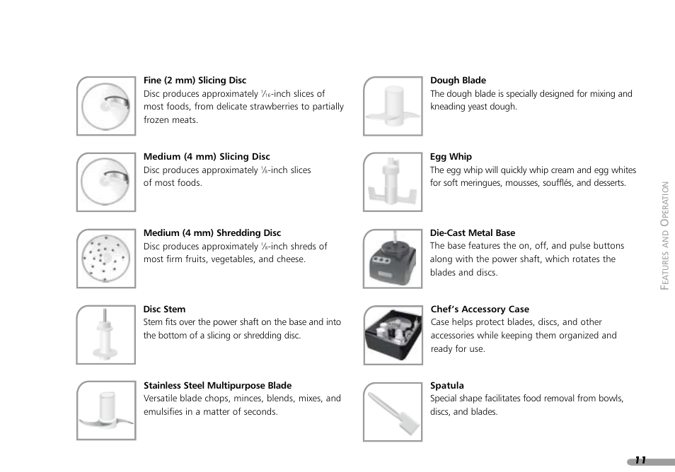 KITCHENAID KPFP850 User Manual | Page 13 / 99