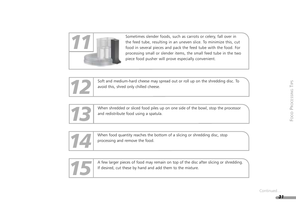 KITCHENAID KPFP850 User Manual | Page 33 / 99