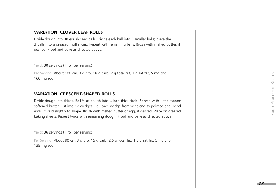 KITCHENAID KPFP850 User Manual | Page 79 / 99